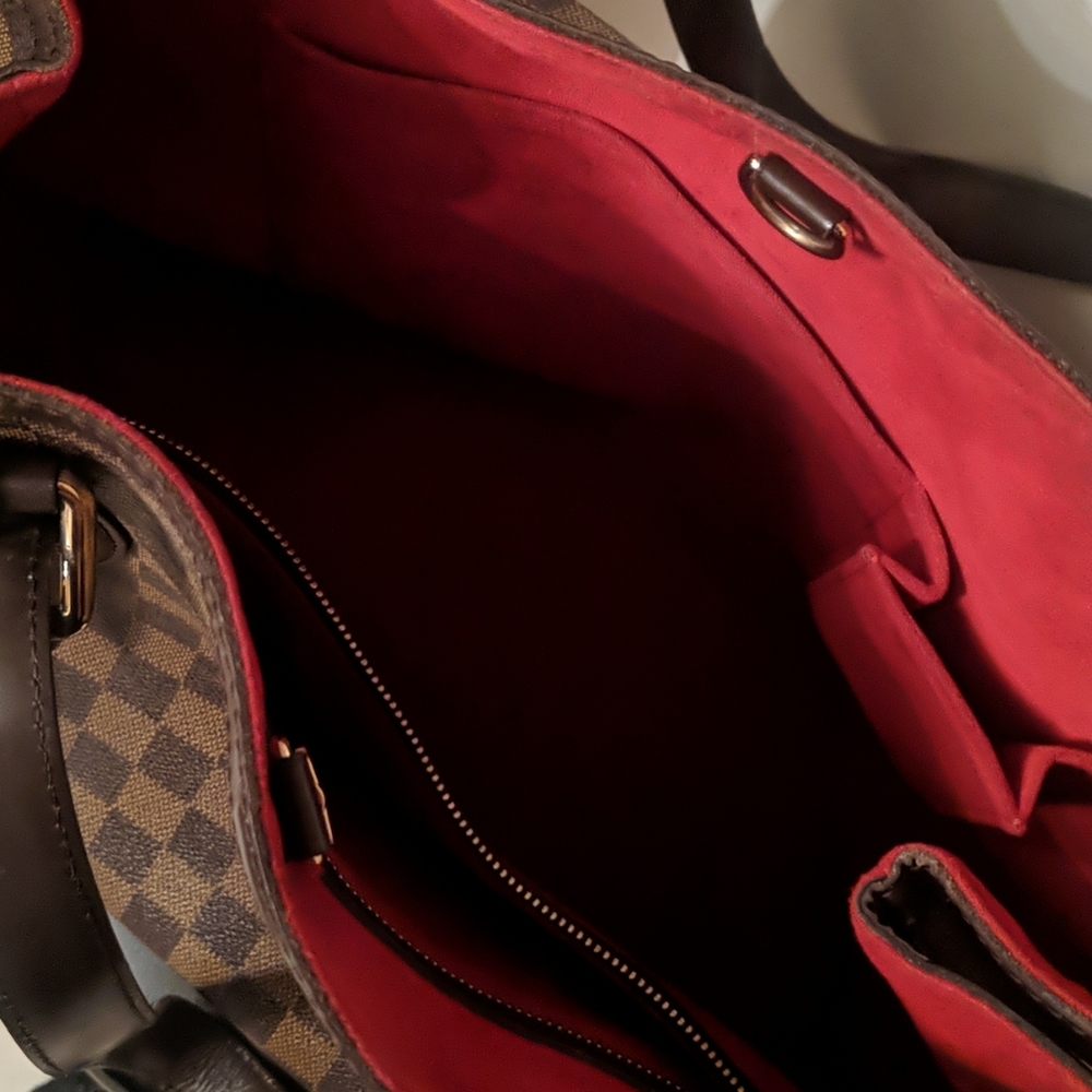 LOUIS VUITTON DAMIER HAMSTEAD MM TOTE ❤️ LIMITED EDITION - Picture 15 of 15